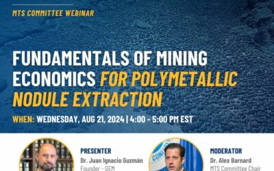 MTS Committee Webinar: Fundamentals of Mining Economics for Polymetallic Nodule Extraction