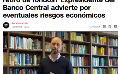 ¿Cuál es el impacto de un nuevo retiro de fondos? Expresidente del Banco Central advierte por eventuales riesgos económicos – CNN Chile